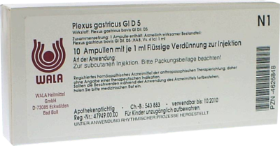 PLEXUS GASTRICUS GL D 5 Ampullen
