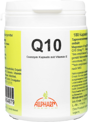 COENZYM Q10 MIT Vitamin E Kapseln