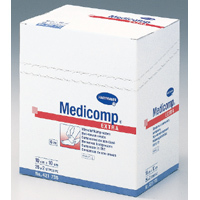 MEDICOMP extra Vlieskomp.unsteril 7,5x7,5 cm 6lag.