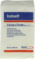 CUTISOFT Vlieskompressen unsteril 7,5x7,5 cm