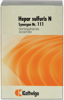 SYNERGON KOMPLEX 111 Hepar sulfuris N Tabletten
