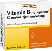 VITAMIN B1-RATIOPHARM 50 mg/ml Inj.Lsg.Ampullen