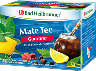 BAD HEILBRUNNER Guarana Mate Tee Kräuterpower Fbtl