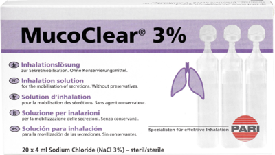 MUCOCLEAR 3% NaCl Inhalationslösung