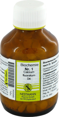 BIOCHEMIE 1 Calcium fluoratum D 6 Tabletten