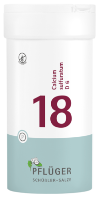 BIOCHEMIE Pflüger 18 Calcium sulfuratum D 6 Tabl.