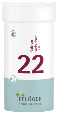 BIOCHEMIE Pflüger 22 Calcium carbonicum D 6 Tabl.