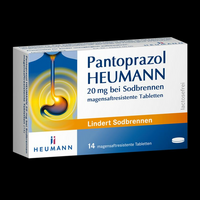 PANTOPRAZOL Heumann 20 mg b.Sodbrennen msr.Tabl.