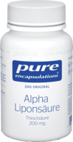 PURE ENCAPSULATIONS Alpha Liponsäure Kapseln