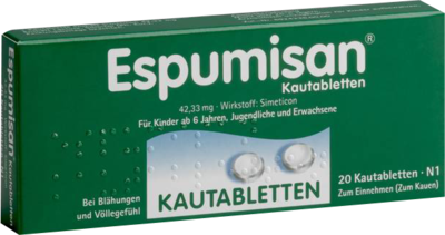 ESPUMISAN Kautabletten