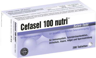 CEFASEL 100 nutri Selen-Tabs