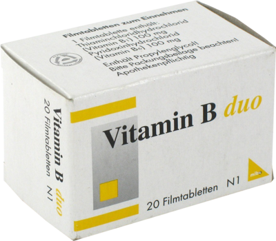 VITAMIN B DUO Filmtabletten