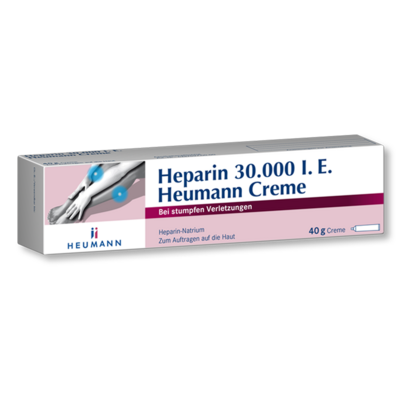 HEPARIN 30.000 Heumann Creme