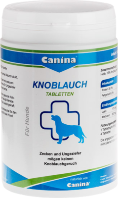 CANINA Knoblauch Tabletten f.Hunde