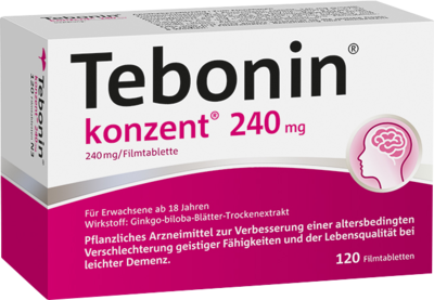 TEBONIN konzent 240 mg Filmtabletten