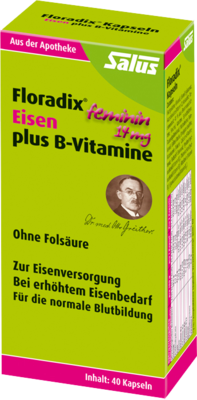 FLORADIX Eisen plus B-Vitamine Kapseln