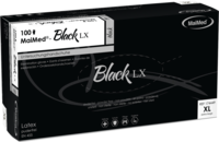 BLACK LX PF Unt.Handsch.unsteril Latex Gr.XL