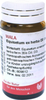 EQUISETUM EX Herba D 3 Globuli