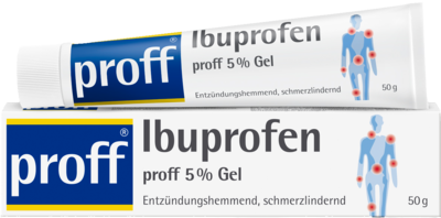 IBUPROFEN proff 5% Gel