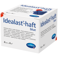 IDEALAST-haft color Binde 4 cmx4 m blau