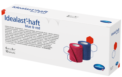 IDEALAST-haft color Binde 6 cmx4 m sortiert