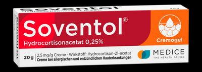 SOVENTOL Hydrocortisonacetat 0,25% Creme