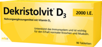 DEKRISTOLVIT D3 2000 I.E. Tabletten