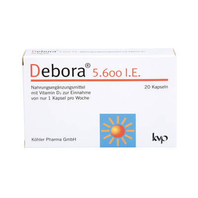 DEBORA 5.600 I.E. Kapseln