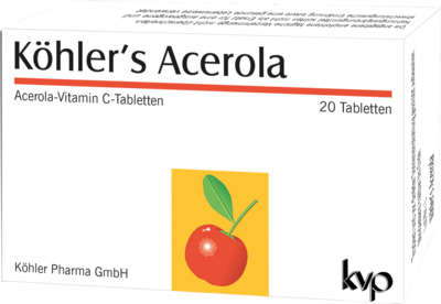 KÖHLER\'S Acerola Tabletten