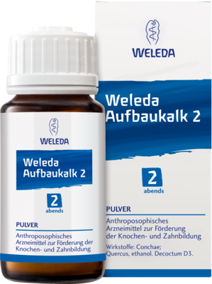 WELEDA Aufbaukalk 2 Pulver