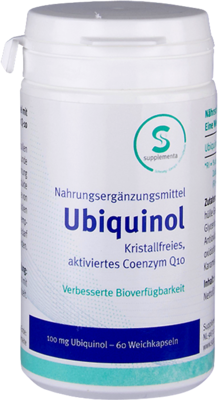 UBIQUINOL COENZYM Q10 reduziert 100 mg Kapseln