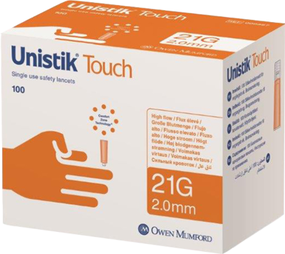 UNISTIK Touch 21 G Sicherheitslanzetten