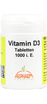 VITAMIN D3 1000 I.E. Allpharm Premium Tabletten