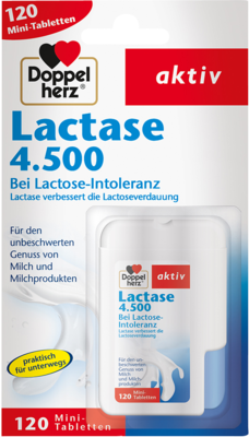 DOPPELHERZ Lactase 4.500 Tabletten