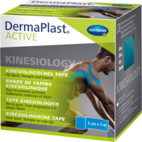 DERMAPLAST Active Kinesiology Tape 5 cmx5 m blau