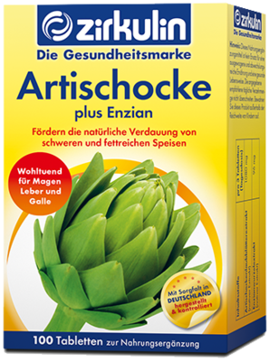 ZIRKULIN Artischocke plus Enzian Tabletten