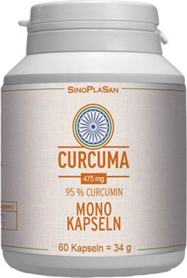 CURCUMA 475 mg 95% Curcumin Mono-Kapseln