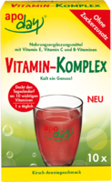 APODAY Vitamin-Komplex Kirsch-Aronia zuckerfr.Plv.