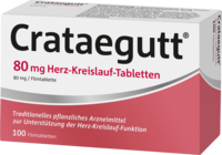 CRATAEGUTT 80 mg Herz-Kreislauf-Tabletten