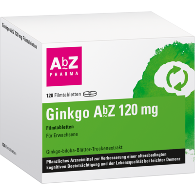 GINKGO AbZ 120 mg Filmtabletten