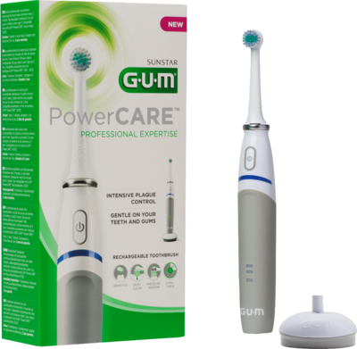 GUM PowerCARE elektrische Zahnbürste