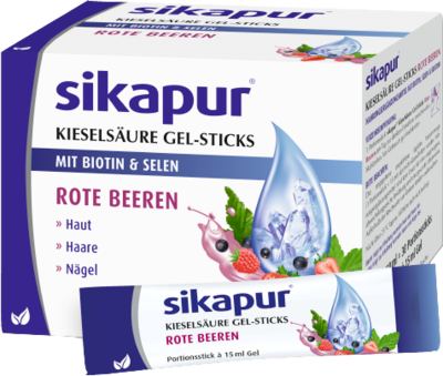 SIKAPUR Kieselsäure Gel-Sticks rote Beeren