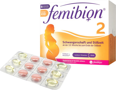 FEMIBION 2 Schwangerschaft+Stillzeit ohne Jod Kpg.