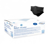 MAIMED FM Comfort Ges.Maske unste.Gummib.3l.schw.