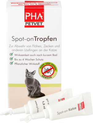 PHA Spot-on Tropfen f.Katzen