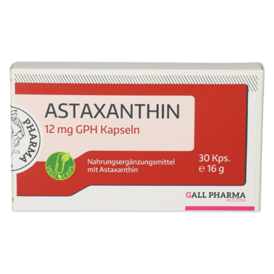 ASTAXANTHIN 12 mg GPH Kapseln