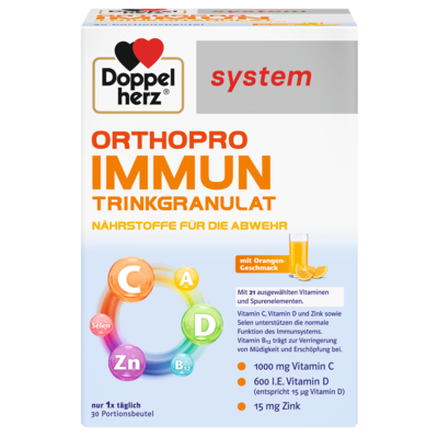 DOPPELHERZ Orthopro Immun Trinkgranulat system