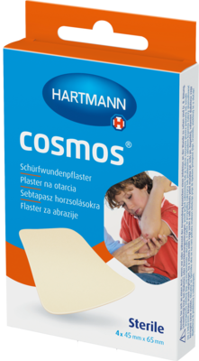 COSMOS Schürfwundenpflaster 45x65 mm steril