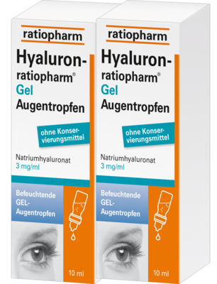 HYALURON-RATIOPHARM Gel Augentropfen