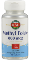 METHYLFOLAT 800 µg ultra Folate Tabletten